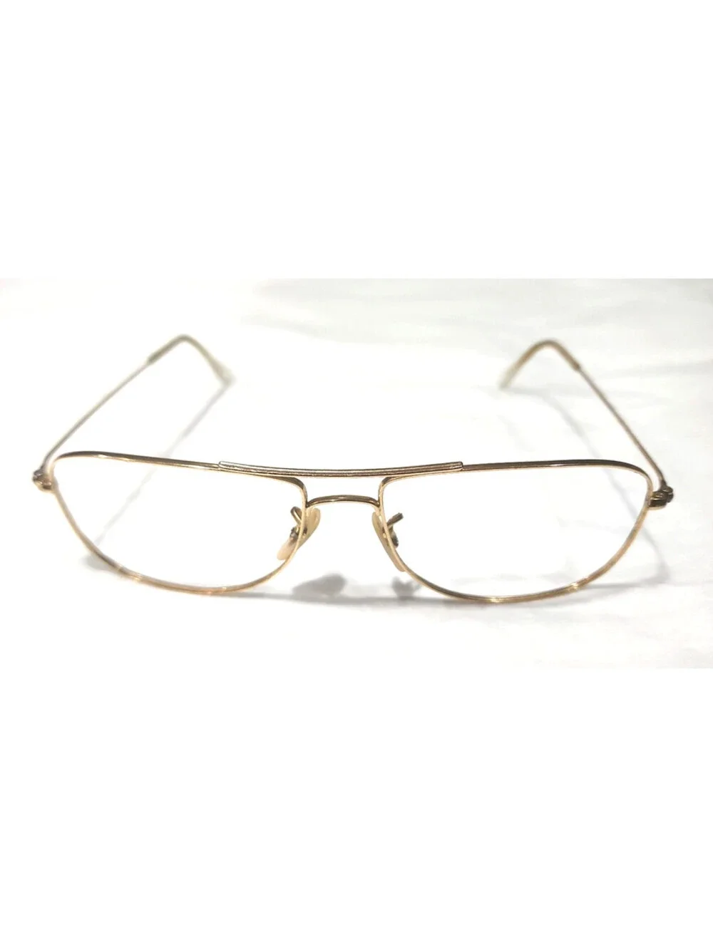 Ray Ban RB3477 001 Gold Metal Sunglasses Frame 59-16 Wrong Screw in Arm